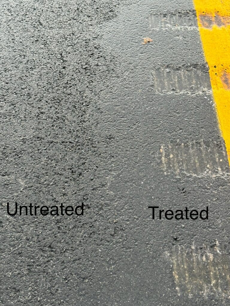 Treated Untreated Jointbond Rain Event