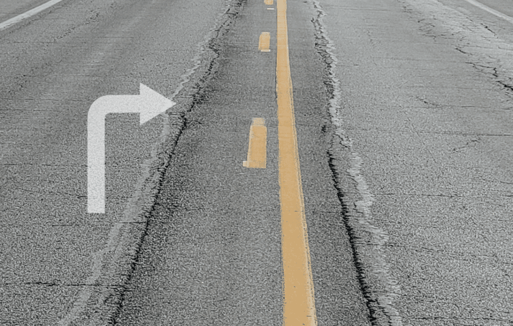 Untreated Road Joint